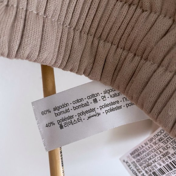 ZARA - Pale pink cropped sweatshirt - Picture 6 of 10